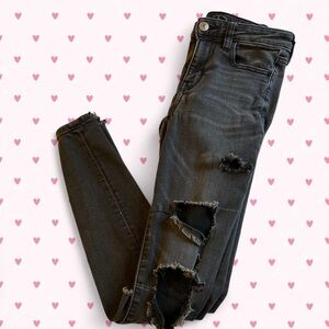 American Eagle Distressed Jeggings 4L